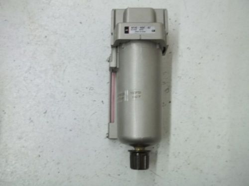 Smc af40-n04-8z pneumatic filter 150psi *new out of a box* for sale