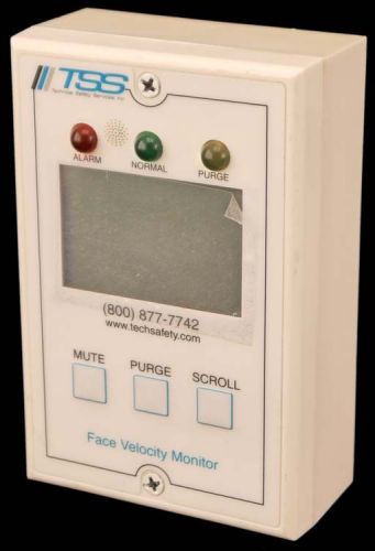 Tss t-tssm-00 fume hood digital face velocity monitor lab safety assembly 24vac for sale