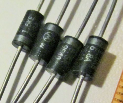 Unidirectional zener transient voltage suppressor,motorola,1n6267a1.5ke,axial for sale
