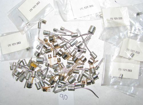 90 nos mixed germanium jfet s-case silicon transistors npn pnp amplifier switch for sale