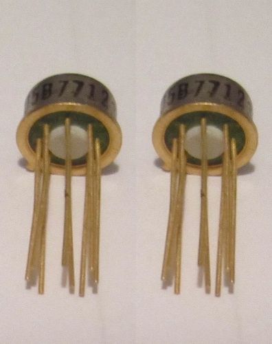 Fairchild U5B771231 Vintage Pre-Biased Digital Transistor made in USA 2 pieces