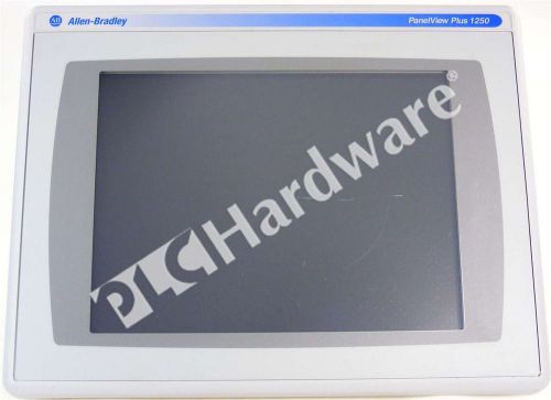 Allen bradley 2711p-rdt12c /c panelview plus/ce 1250 color touch screen, read! for sale