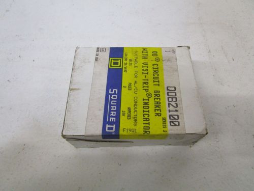 SQUARE D QOB2100 CIRCUIT BREAKER *NEW IN A BOX*