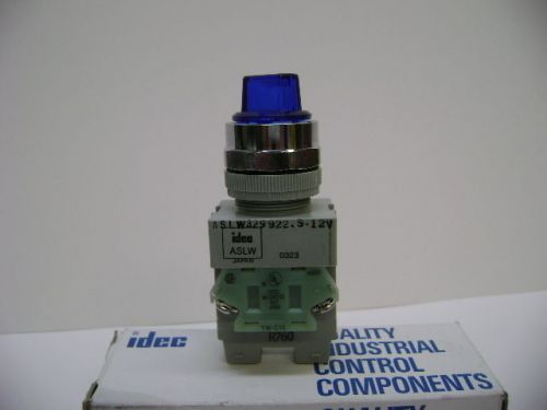 Industrial switch  made by idec# aslw329922-s-12v for sale