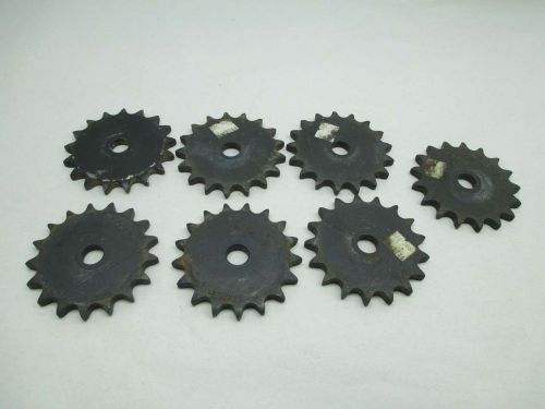 Lot 7 new martin assorted 50a17 5/8in rough bore single row sprocket d383425 for sale