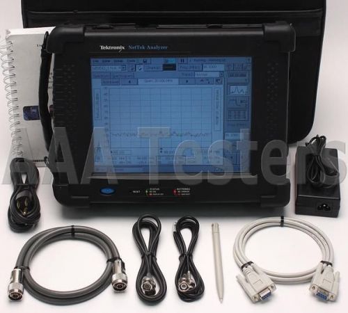 Tektronix nettek y350c analyzer w/ ybt250 interference analyzer module y350 for sale