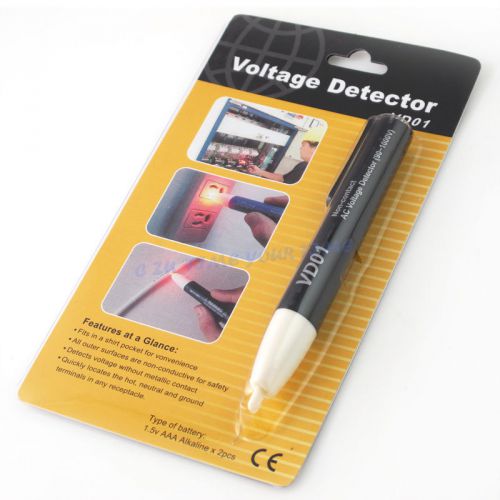Ac 90~1000v electric voltage pen tester volt detector cable electrician for sale