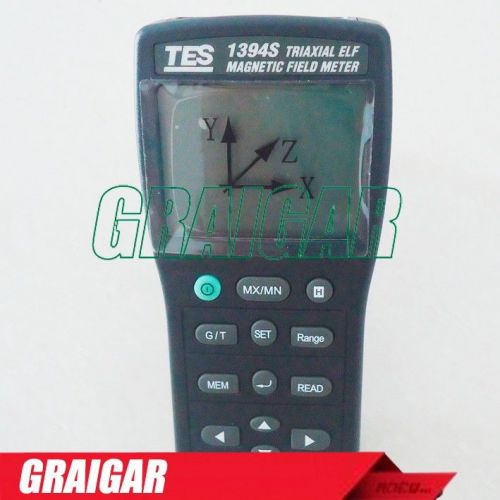 Tes-1394s emf tester electromagnetic field tester with rs-232 for sale