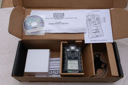 Msa altair 4x, new, december 2014, factory calibrated for sale