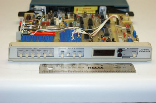 Tektronix DM 43 Digital Multimeter for 465 / 466 / 475 Oscilloscopes. Tested.