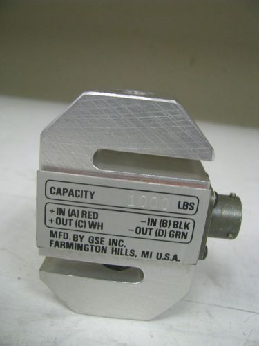 GSE 5355 S Type 1000 LBS Load Cell DF30