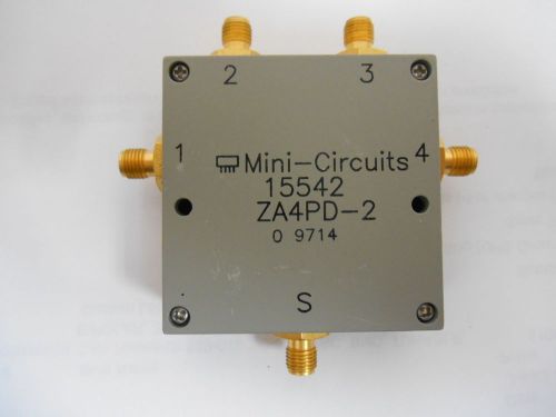 Mini-Circuits ZA4PD-2, Power Splitter, 15542
