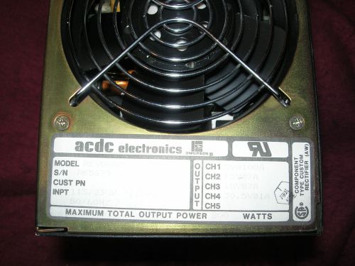 ACDC Electronics Emierson Brand  800W 4CH Power Supply