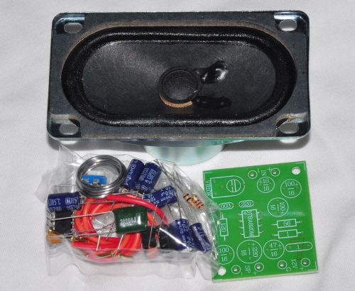 2 W Small Mono Amplifier TBA820M  UN-Assembled Kit Come With Speaker  [ FK674 ]