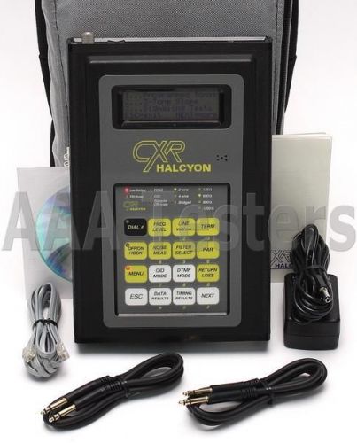 Cxr telecom halcyon 704a-400 basic handheld transmission test set 400 khz 704 for sale