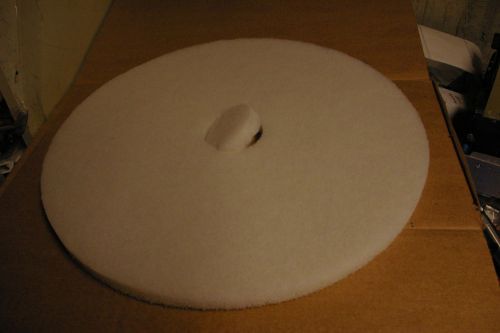 1 box of 5 premier pads floor buffing / polishing pad, white 20&#034;,# pad 4020 whi for sale