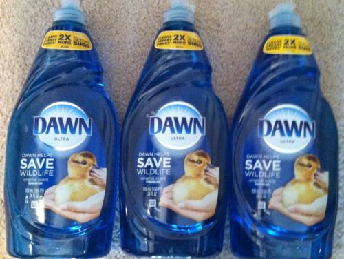 Dawn Ultra Original Dishwashing Liquid Soap  HUGE 24 oz (3 Pack)