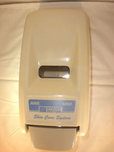 Serco Rykoff Bathroom Wall Mount Soap/Lotion Dispenser Pump Skin Care System