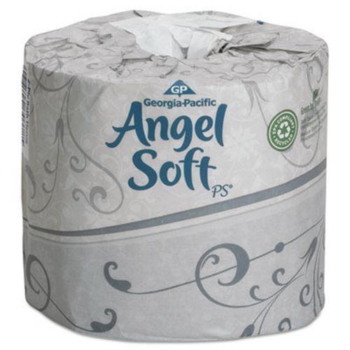 Angel Soft PS 2-Ply Premium Toilet Paper Tissue, 80 Rolls (GPC 168-80)