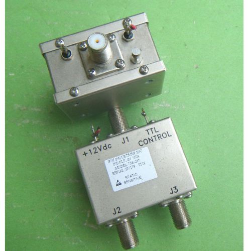 1pcs JFW 75S-267 RF Coaxial Switch DC 75 ohm 12V #V02-W