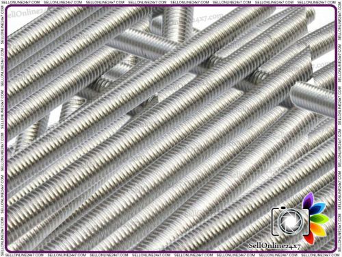 New quality-threaded bar m-12 stainless steel 200mm (2 &amp; 5 pcs) @ tools24x7 for sale