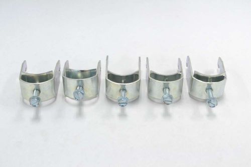Lot 5 unistrut m5036 pipe tube conduit support fitting clamp 1-3/4 in b349009 for sale