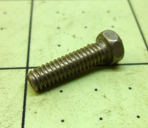 8-32 X 5/8 STAINLESS STEEL HEX HEAD CAP SCREWS BOLTS (QTY.25) #1801A