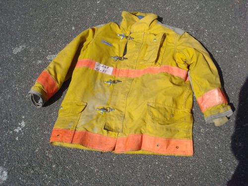 48x35 Big Jacket Coat Firefighter Bunker Fire Gear LION APPAREL....J269