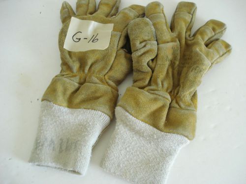 Leather Firefighter Gloves Size XS Morning Pride Turnout Bunker Gear........#G16