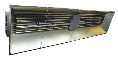 Infrared Heater 600 Volts - 92,151 BTU - 2,7000 Watts - 3 Phase - Metal Sheath