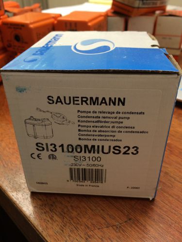 Sauermann Mini Condensate Pump, SI3100MIUS23, 230 volt