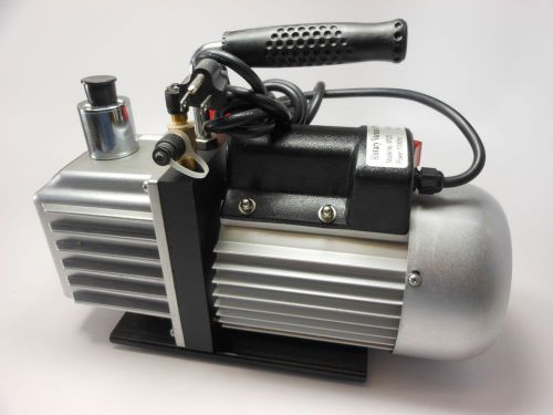 Vacuum pump 4 cfm r12 r22 r134a 2 stage a/c car #4025 for sale