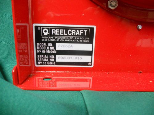 Reelcraft  industrial hose 1/4&#034; 35 ft. l 4435-olpi 2z862a unspsc 40142121   a2 for sale