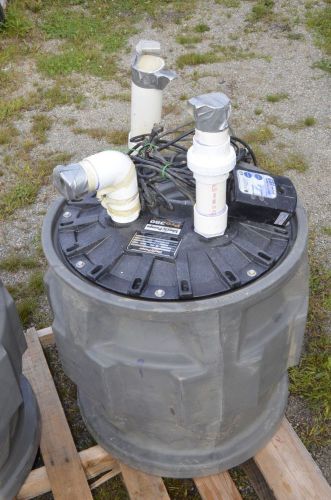 Liberty pro 380 sump pump p382le41 24&#034; x 24&#034; 41 gallon basin w/ tank alarm for sale