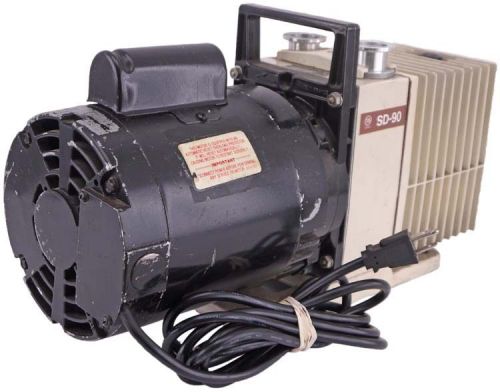 Varian sd-90 dual stage rotary vane vacuum pump unit module industrial parts for sale