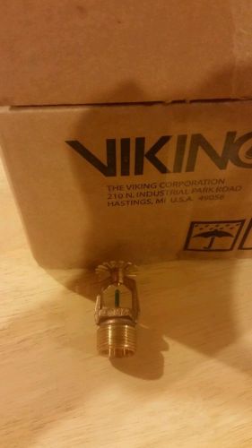 Viking 200° 3/4 quick response brass pendent fire sprinkler heads