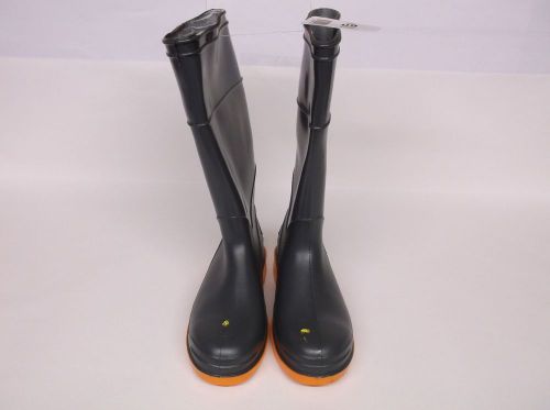Mens Rubber Boots With Steel Toe,     Size 9