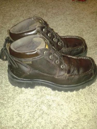 Mens Caterpillar Waterproof Work Boots Size 8