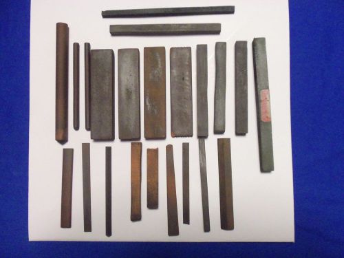 LOT of  MACHINISTS ABRASIVE BARS-- CRATEX &amp; others
