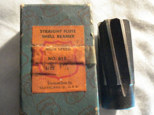 Standard Tool Co. Straigh Flute Shell Reamer High Speed 1 1/8&#034; #615