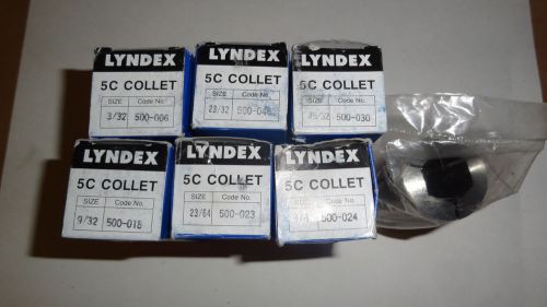 Machine tooling C5 collet lot #3