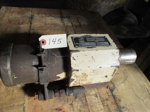 WHITNON 12000 RPM GRINDING SPINDLE ***NEEDS REBUILT*** #145