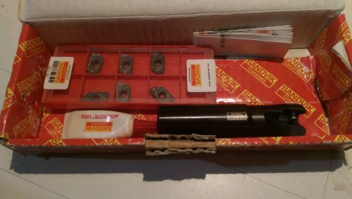 Sandvik coro mill ra790-025m25s2-16l indexable 2fl milling cutter for sale