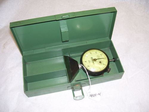 FEDERAL PRODUCTS C2I (.0001&#034;) Dial Indicator with rev. counter and V Base, USA