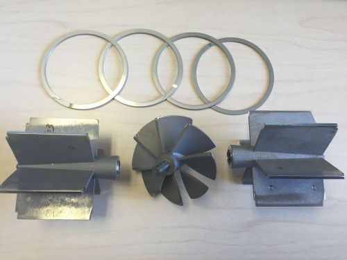 NuFlo Turbine Flowmeter Repair Kit 4&#034; Rotor and Vane Calibration: 29.35, .41