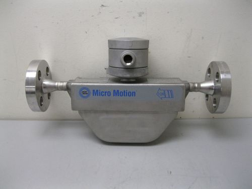 1/2&#034; 900/1500# micro motion r025 p mass flow sensor w/ core processor h7 (1500) for sale