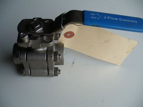 J-flow controls 1/2&#034; ss sw ball valve, dm4633. for sale