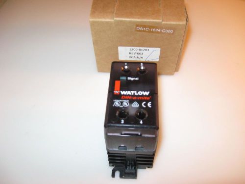 WATLOW Din A Mite Power Controller, DA1C-1624-C000, 100-240vac New in Box