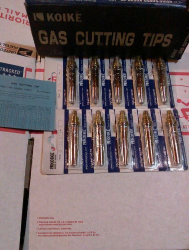 Lot of (10) koike 106-d7-4 tips #4 for sale