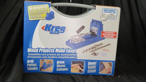 Kreg Jig Set K4 Pocket Hole Woodworking System - *New in the Box*